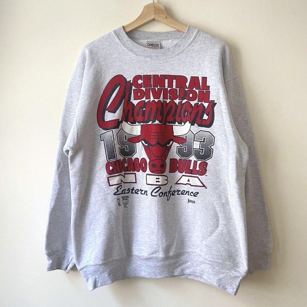 Vintage Chicago Bulls 1993 Champions Michael Jordan Sweatshirt